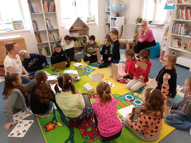Foto k 2. ro�n�k v knihovn� ve Vamberku
