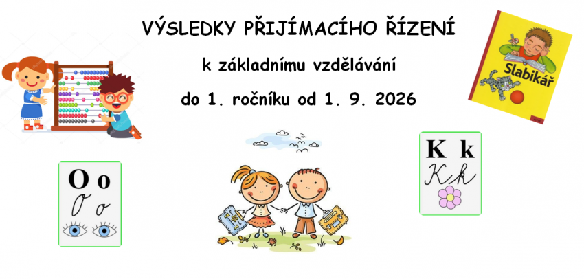 Foto k V�sledky p�ij�mac�ho ��zen� k z�kladn�mu vzd�l�v�n� od 1. 9. 2026
